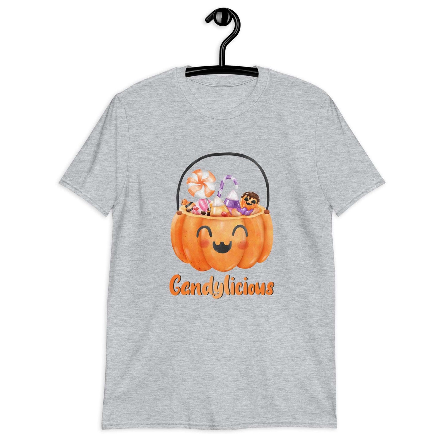 Candylicious Pumpkin Treats Tee: Halloween's Sweet Delight