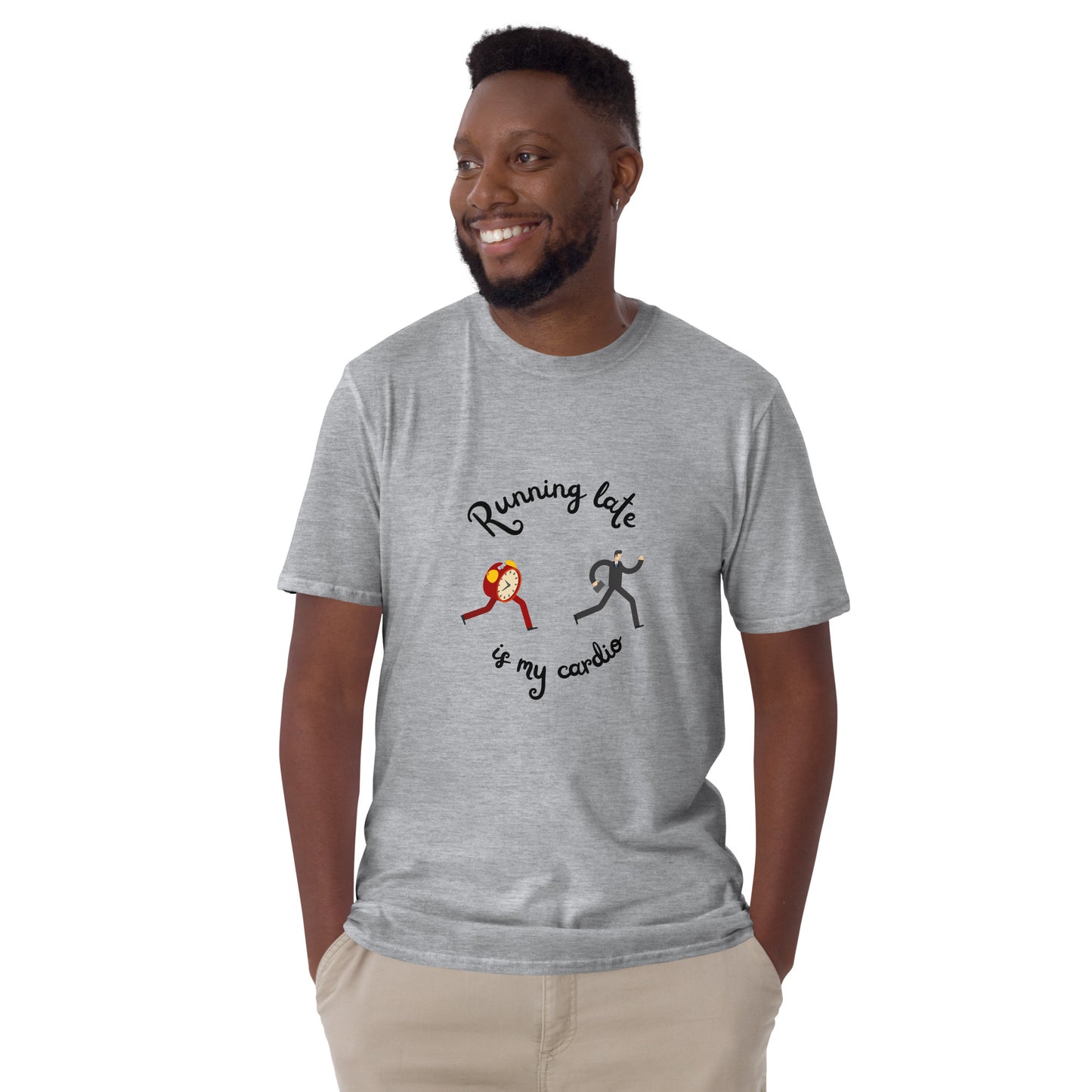 Run Late Is My Cardio Tee: Chasing Time in Style