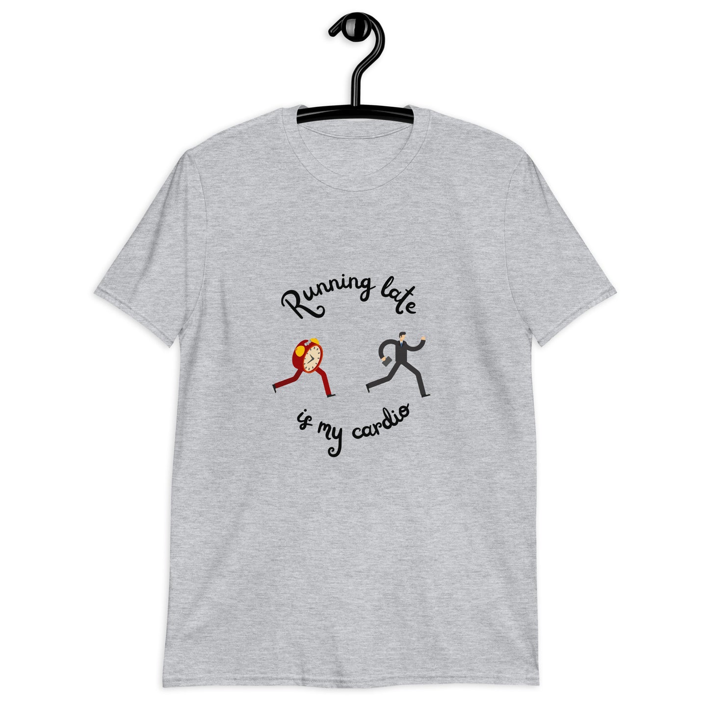 Run Late Is My Cardio Tee: Chasing Time in Style