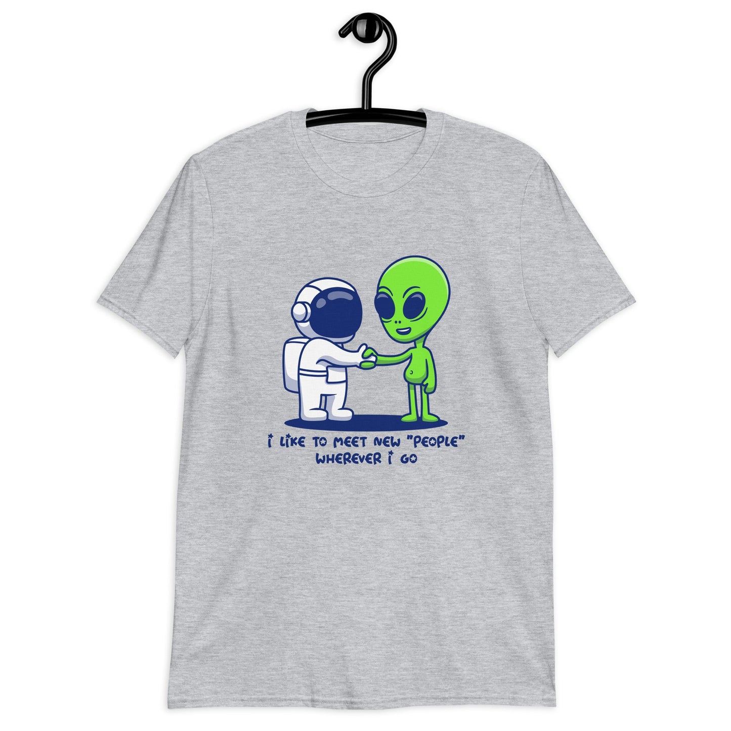 Astronaut and alien, Space T shirt