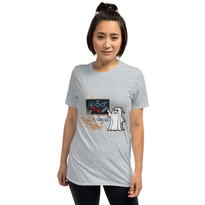 Teach (Science) or Treat, Scientific Ghost T Shirt