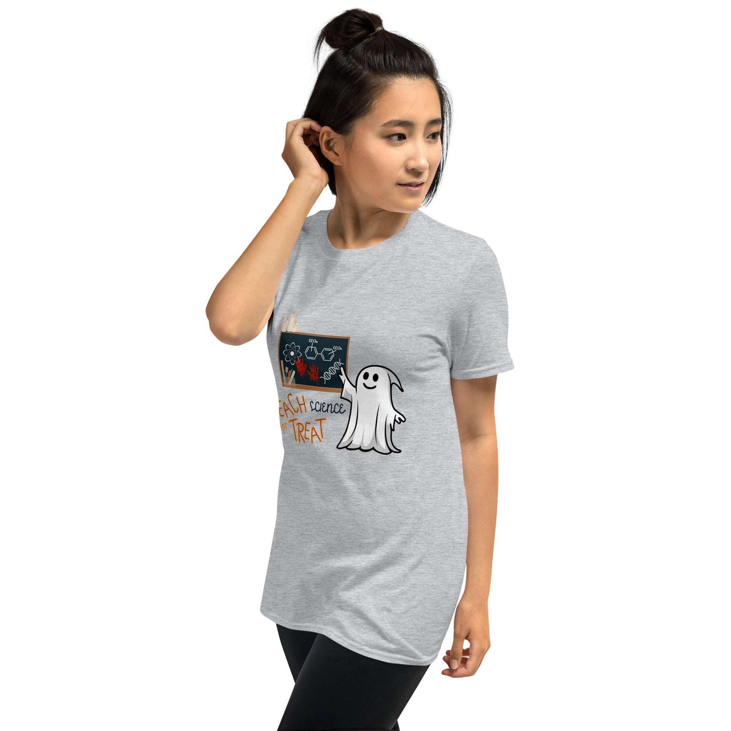 Teach (Science) or Treat, Scientific Ghost T Shirt