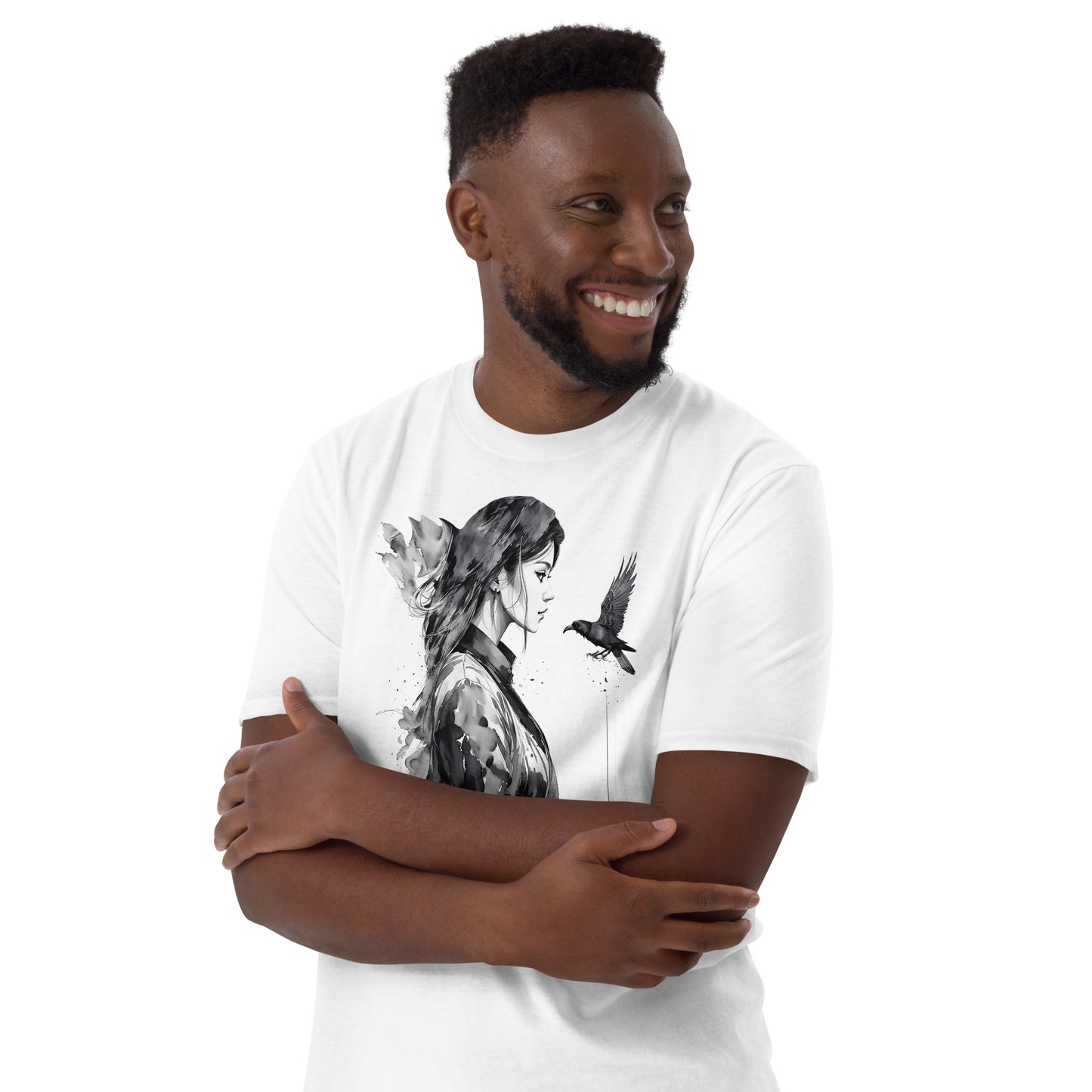 Short-Sleeve Unisex T-Shirt Crow girl