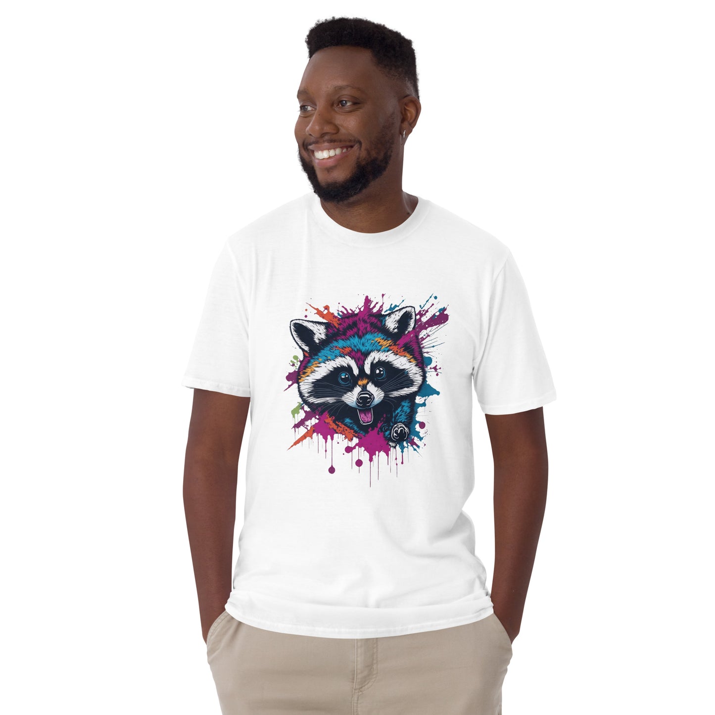 Short-Sleeve Unisex T-Shirt Raccoon