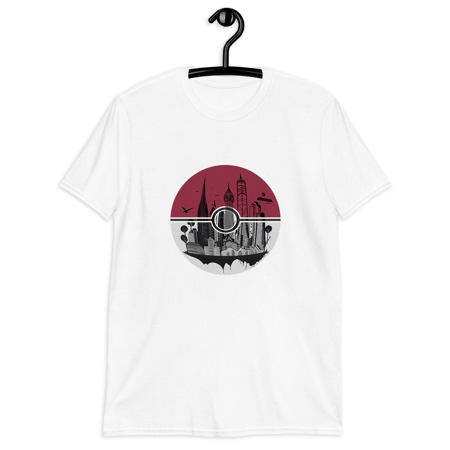 Short-Sleeve Unisex T-Shirt London Pokeball