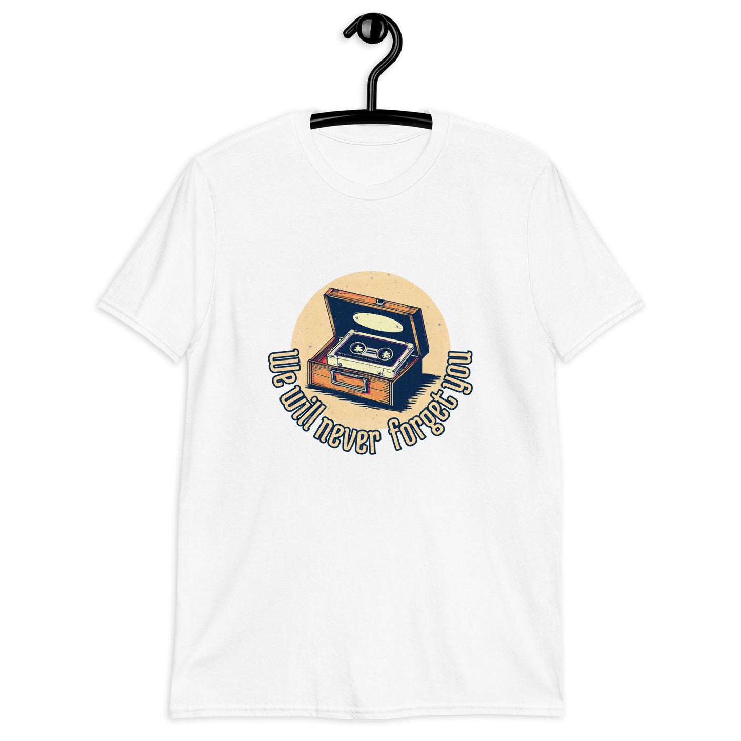 Short-Sleeve Unisex T-Shirt Cassette Retro style