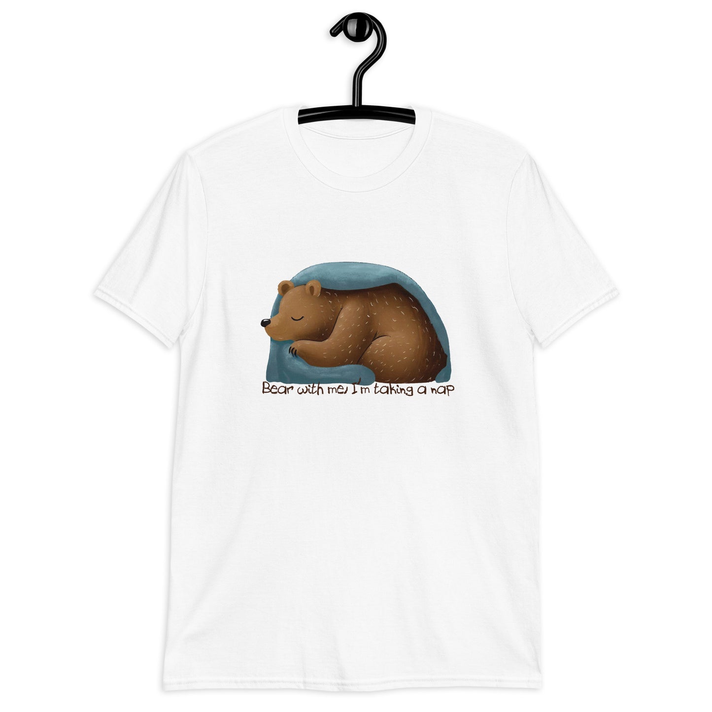 Short-Sleeve Unisex T-Shirt Bear taking a nap