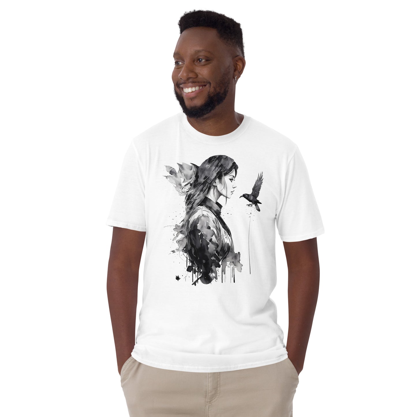 Short-Sleeve Unisex T-Shirt Crow girl