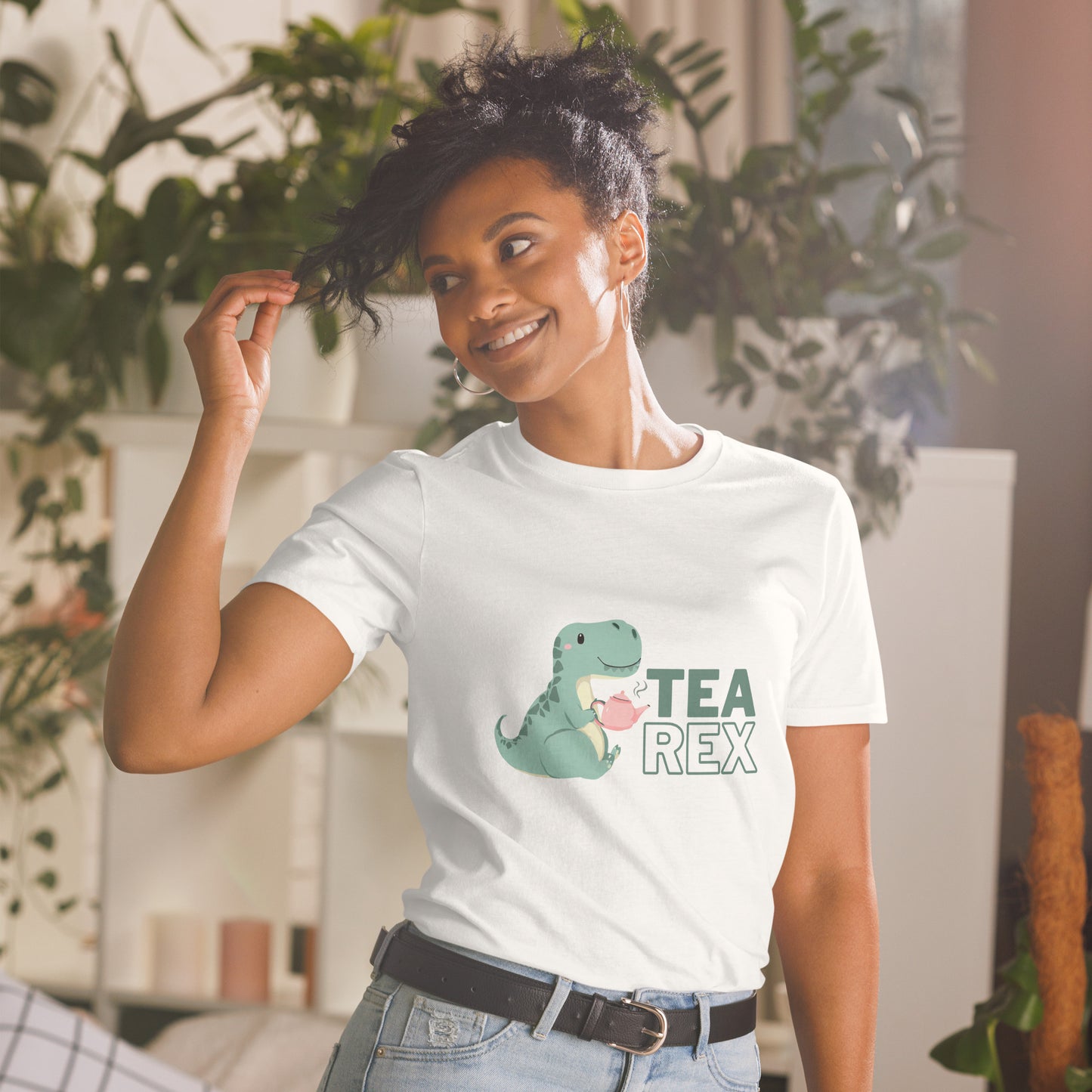 "Tea Rex" Tee: Humor y Dinosaurios en una Camiseta Irresistible
