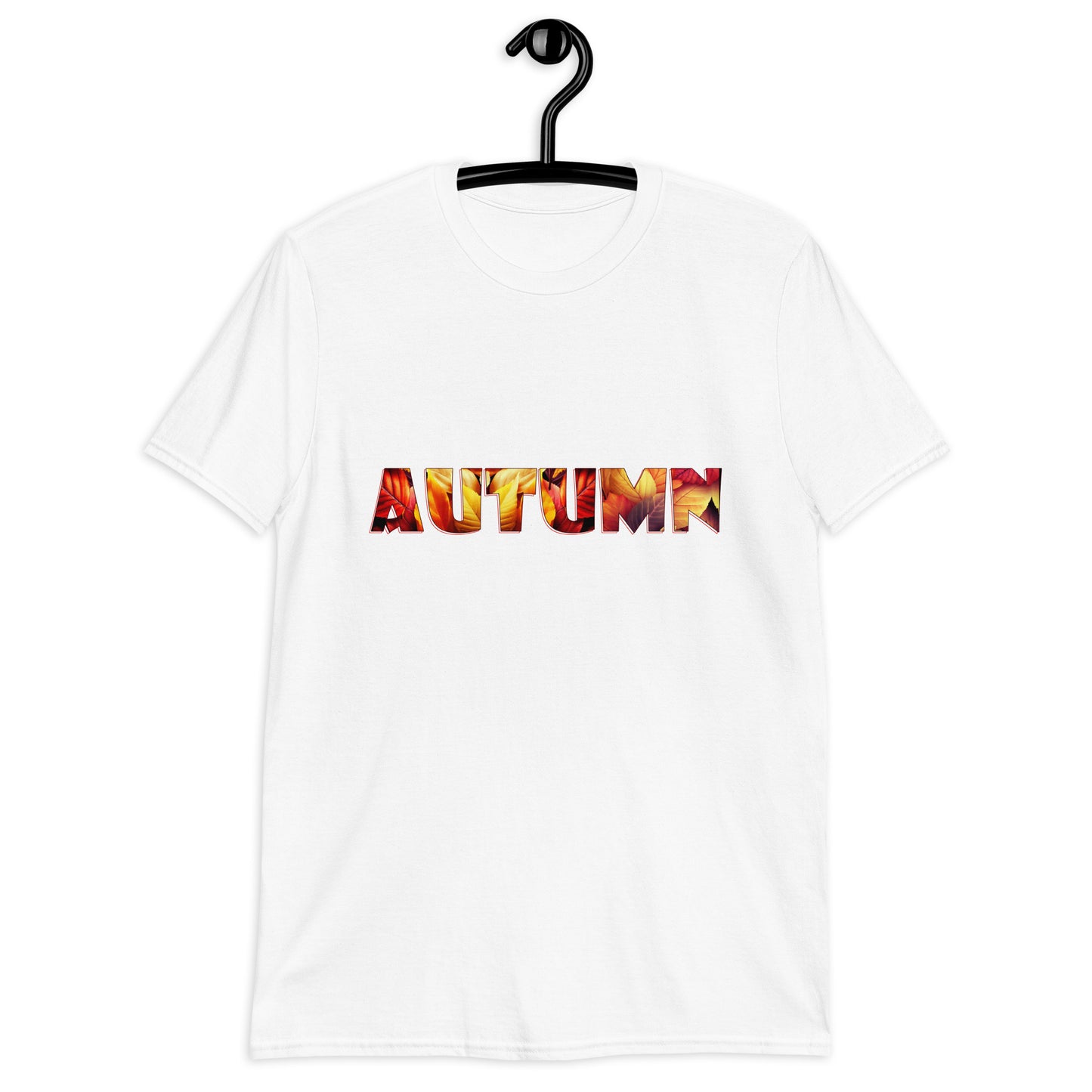 Falling for Autumn: Leaf-Stamped 'Autumn' Tee