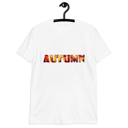 Falling for Autumn: Leaf-Stamped 'Autumn' Tee