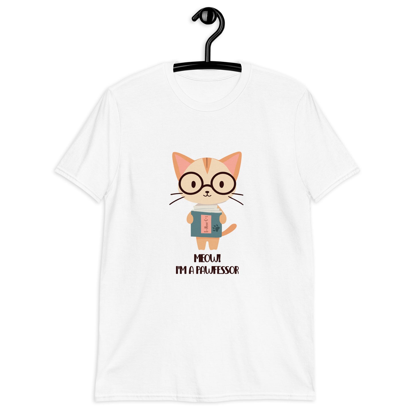 Pawfessor Cat Tee: Where Wisdom Meets Whiskers