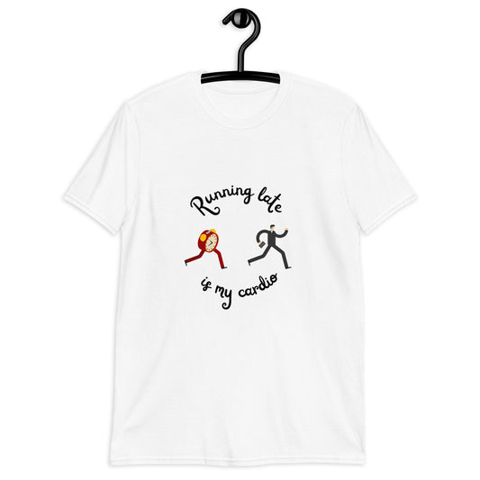 Run Late Is My Cardio Tee: Chasing Time in Style