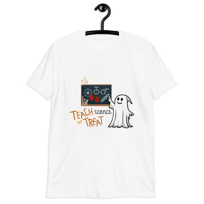 Teach (Science) or Treat, Scientific Ghost T Shirt