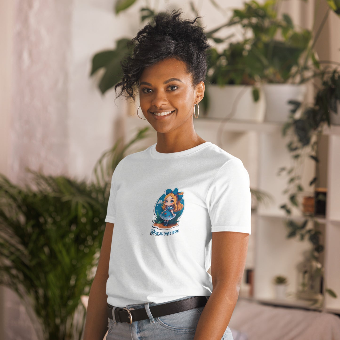 Short-Sleeve Unisex Alice in Wonderland