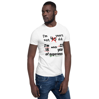 Short-Sleeve Unisex T-Shirt for Birthdays