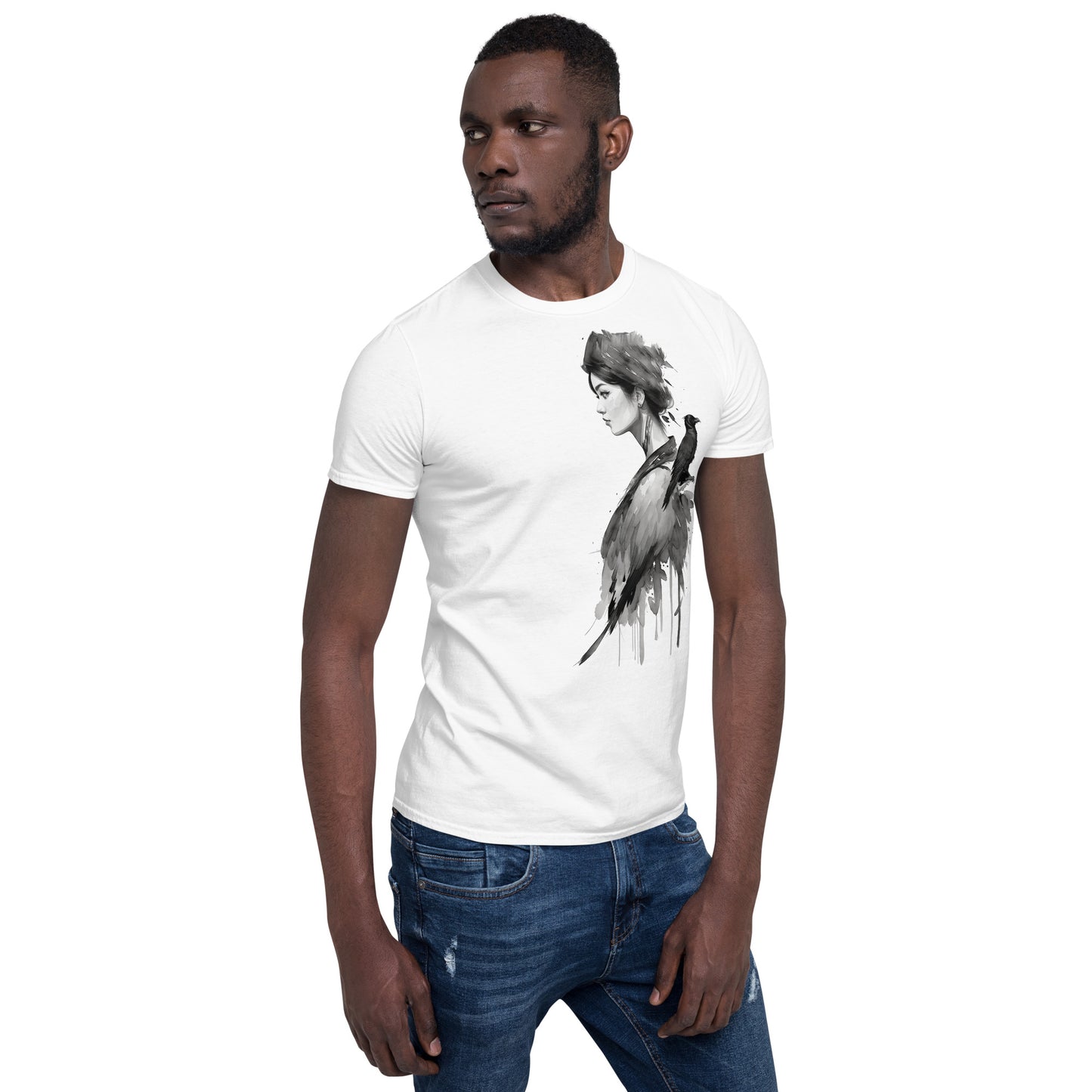 Short-Sleeve Unisex T-Shirt Dark girl