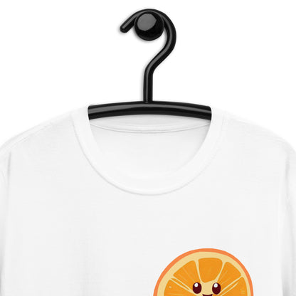 Short-Sleeve Unisex T-Shirt Orange1/2