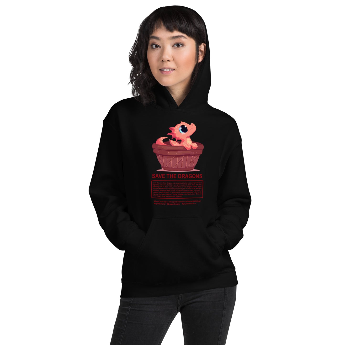 Save the Dragons, Hatchling Advocate Hoodie for Gamers
