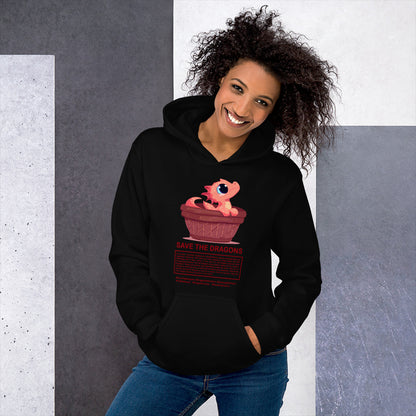Save the Dragons, Hatchling Advocate Hoodie for Gamers