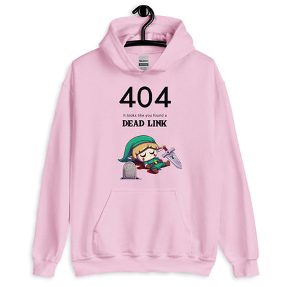 Gamer's Humor: '404 Dead Link' Hoodie