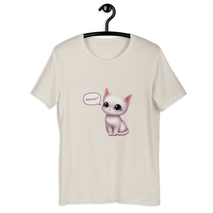 "Meow!" Tee: La Dulzura Gatuna en su Máxima Expresión