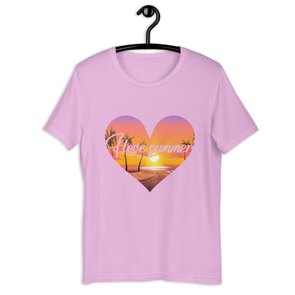 Unisex T-shirt Summer Lovers