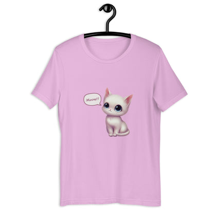 "Meow!" Tee: La Dulzura Gatuna en su Máxima Expresión