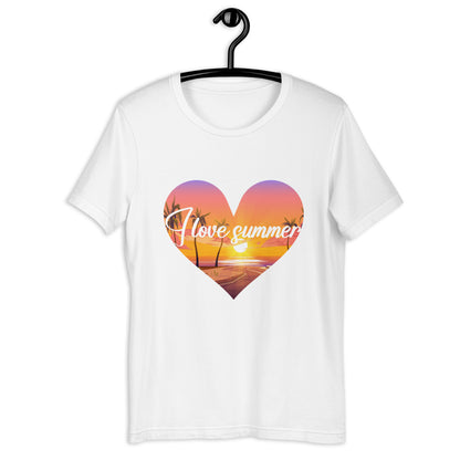 Unisex T-shirt Summer Lovers