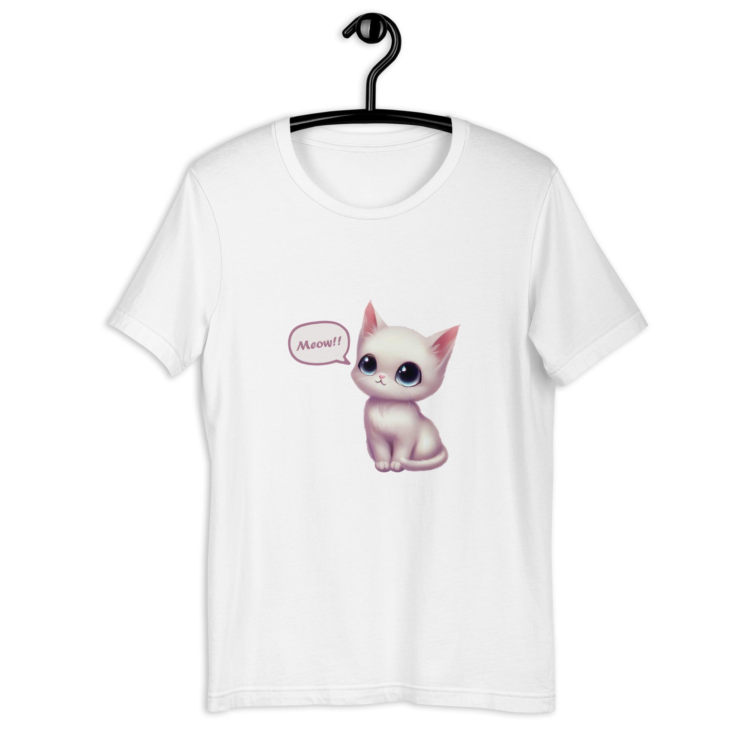 "Meow!" Tee: La Dulzura Gatuna en su Máxima Expresión